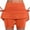 Orange 1, variant on FAIWAD Quick Dry Athletic Skorts for Women Golf Tennis Mini Skirt High Waisted Stretch Summer Skirts with Inner Shorts
