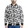 thumbnail image 3 of Chaqueta con cremallera con estampado de tiburón de dibujos animados para hombres y niños, sudadera con capucha con estampado 3D de animales del océano y peces, chaquetas de calle geniales, abrigos, 3 of 5