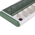 thumbnail image 2 of Unique Bargains Useful Durable 14 Grids Double Row Pill Case for Travel 1 Pc Green, 2 of 6