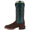 thumbnail image 3 of Justin Boot Company Womens Women`s Justin AQHA Cowgal Cigar FQ Ostrich 13` Boot 9.5 B Brown, 3 of 5