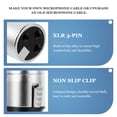 thumbnail image 2 of 1 Set/20PCS XLR 3 Pin Connector Male and Female Solder Type Microphone Line Plug, 2 of 5