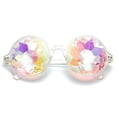 thumbnail image 2 of Gafas de sol psicodélicas de caleidoscopio, gafas de mosaico, disfraces de actuación nocturna con gafas de sol geniales para fiesta, 2 of 4