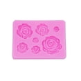 thumbnail image 4 of Bewildely Feiqiong nuevo 3D Rosa molde para galletas flor molde de silicona DIY flor Fondant hornear pastel moldes artesanía herramienta de Type3 NO3, 4 of 6