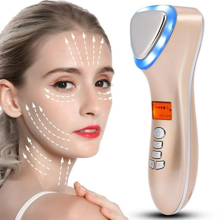 Ejoyous Hot Cool Skin Care Machine Acne Removal Anti-aging Pore Minimizing Sonic Vibration Face Beauty, Hot and Cool Skin Care Machine,Skin Care