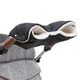 thumbnail image 1 of Calentador de manos para cochecito, guantes para cochecito, manguito para cochecito, transpirable, impermeable, resistente al viento, tamaño universal (negro), 1 of 6