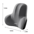 thumbnail image 3 of Seat Cushion and Lumbar Support Pillow for Office Chair, Car Seat Cushion Memory Foam Back Support Cushion for Lower Back Pain, Tailbone-Gray&16.85*2.36*13.38inch, 3 of 9