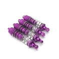 thumbnail image 2 of Control remoto Coche Metal Amortiguador MODIFICACIÓN MODIFICACIÓN REEMPLAZO REEMPLAZO DE PARTE REPOSITIVO DE MAQUISIÓN 1/10 PARA WLTOYS 104001 PURPLE 4 PIEZAS Eigraketly FN009882-02, 2 of 7
