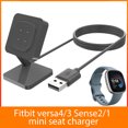thumbnail image 3 of 1 cargador 100cm 5V 1A USB Cradle Dock Cable para Fitbit Versa 4/3/Fitbit Sense 2/, 3 of 9