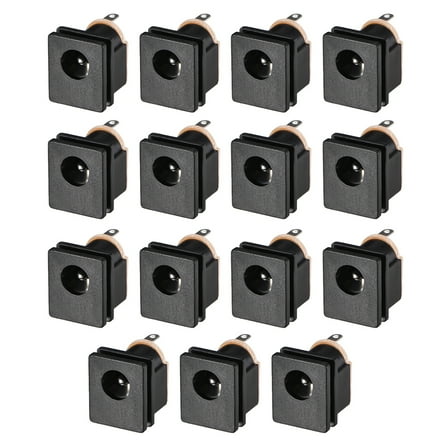 DC-015 5.5mmx2.1mm DC Power Jack Socket 3Pin Female Connector 10pcs