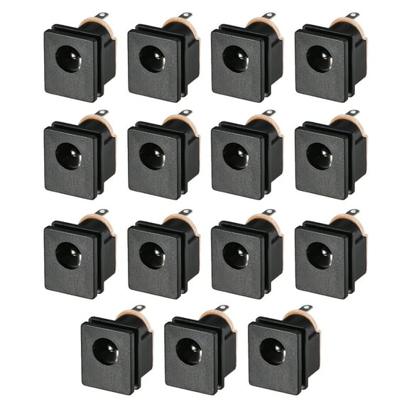 DC-015 5.5mmx2.1mm DC Power Jack Socket 3Pin Female Connector 10pcs