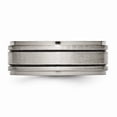 thumbnail image 3 of Titanium Enameled Flat 8mm Satin & Polished Band Size: 9; for Adults and Teens; for Women and Men, 3 of 6
