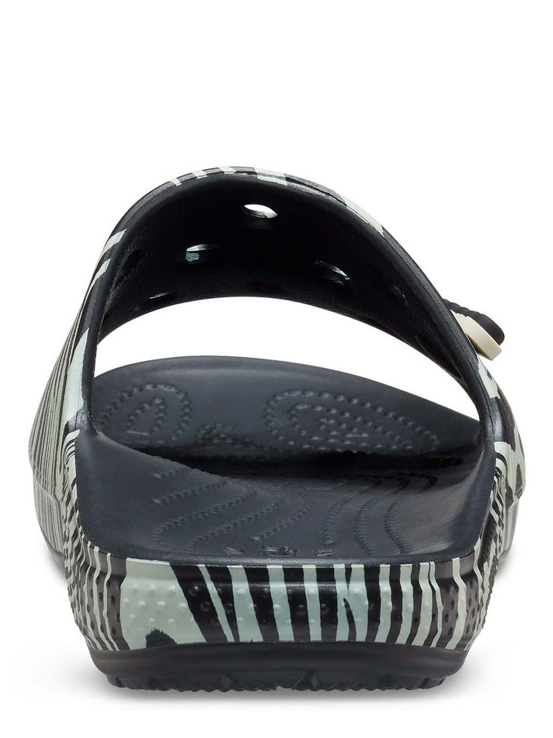 Crocs Unisex Classic Crocs Animal Remix Slide Sandal  display picture 3