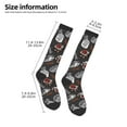 thumbnail image 5 of Daiia Sports Socks Japanese Sushi Hashi Printed Novelty Crew Socks for Men Women Knee High Socks Cotton Socks Soft & Breathable Support Unisex Socks, 5 of 9