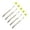 A, variant on QIUXUJ-5Pcs Carp Fishing Float and Hook Set, Buoy Floats with Sharp Carbon Steel Fish Hooks Assortment, Fishing Tackle Accessories for Anglers (C)