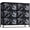 Black, variant on Sorbus Adult Medium-Density Fibreboard 6 Drawers Storage Chest, Black and Gray, Length 31.50"