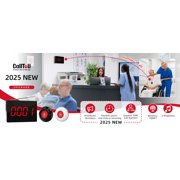 CallToU Wireless Calling System, 10 Waterproof Call Buttons with Display Receiver, Caregiver Pager for Clinic, Nursing Home, Restaurant