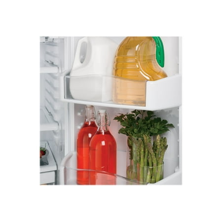 GE - Profile Series 28.4 Cu. Ft. Side-by-Side Refrigerator with Thru-the-Door Ice and Water - Stainless steel