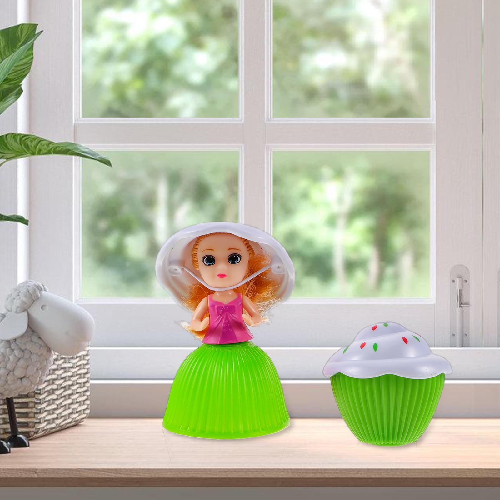 3pcs Mini Cupcake Surprise Cupcake Doll Gift Toys Random Color and Style