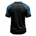 thumbnail image 6 of KLHDSF Mens Fashion Crewneck Short Sleeve T-Shirt Casual Polyester Halloween Grim Reaper Print Top Blue XXXL, 6 of 6