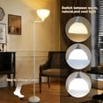 thumbnail image 6 of Anrotix Foldable LED Floor Lamp, 90-Degree Adjustable Standing Light, White, 6 of 7