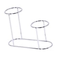 thumbnail image 1 of Soporte de bola de vidrio perfecl soporte de metal decoración del hogar Base Plateado, 1 of 8