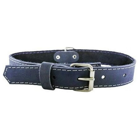 UPC: 0684334536987 | Euro-Dog 684334536987 Luxury Soft Leather Traditional Collar  Navy – Medium