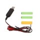 thumbnail image 1 of 1 Set in USB 5V to 4.5V AA Dummy Battery Power Cord Replace 3x 1.5V LR6 AA, 1 of 1