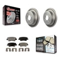 thumbnail image 1 of Transit Auto Rear Coated Disc Brake Rotors and Ceramic Pads Kit for Car Hyundai Tucson Kia Sportage KGT-101675, 1 of 11