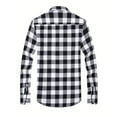 thumbnail image 3 of Clearance Xuniizn Flannel Shirt for Men Fashion Casual Flannel Button Down Flannel Shirts Long Sleeve Plaid Printed Casual Comfy Flannel with Pockets, Gifts for Men, 3 of 3