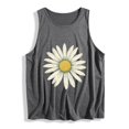thumbnail image 5 of Atkumj Sleeveless Graphic Tees for Women Casual Round Neck Print Tank Tops Trendy Comfy Versatile Going Out Summer Tops M, 5 of 6