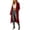 Wine #17, variant on Womens Cable Knit Longline Cardigan Sweater Oversized Long Sleeve Casual Fall Winter Tops