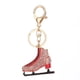 thumbnail image 1 of Zapatos de patinaje de diamantes de imitación llaveros bolso de mujer bolso colgante llavero anillo llavero de cristal kenally PS11052-01, 1 of 7