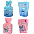 thumbnail image 2 of 6/48 piezas Disney Lilo & Stitch Caja de dulces Suministros para fiestas de cumpleaños de niños Regalo Caja de palomitas de maíz Caja de dulces para refrigerio de baby shower Regalo, 2 of 4