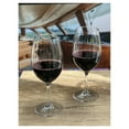 thumbnail image 3 of HomeRoots Set Of Four Clear Tritan Plastic Stemmed All Purpose Wine Glass, 3 of 5