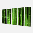 thumbnail image 2 of Forêt de Bambous Verts - Impression sur Toile Florale, 2 of 3