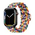 thumbnail image 1 of For Apple Apple Iwatch Watch Strap Flat for  Nylon Woven Slide Buckle Elastic Strap Universal, 1 of 6