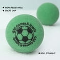 thumbnail image 3 of GSE Games & Sports Expert Regulation Size 35mm(1.38") Urethane Foosball. Table Replacement Balls, Office Tournament Table Soccer Balls for Soccer Game (Green - 3 Pack), 3 of 8