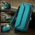 thumbnail image 2 of Crossbody Card Slot Wallet Leather Zipper Bag Case For Iphone 14 Series,iPhone 12, 2 of 6