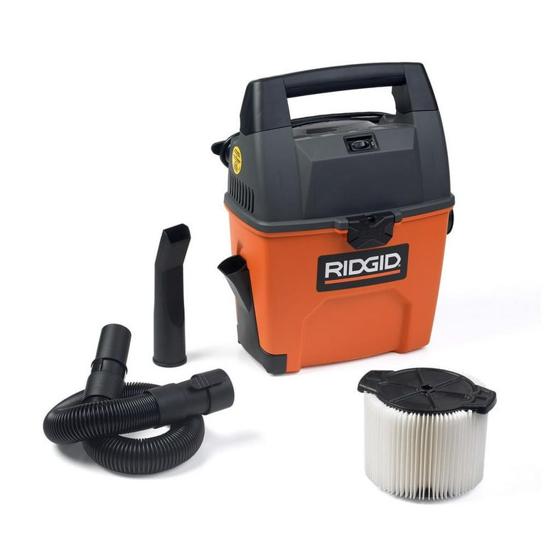 Ridgid 3 gal. 3.5-Peak HP Portable Pro Wet/Dry Vacuum WD3050