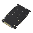 thumbnail image 3 of 2X,2 in 1 M.2 NVMe U2PCB M.2 NVME SSD Key M Key B SSD to U.2 SFF-8639 Adapter PCIe M2 Converter Desktop Computer, 3 of 9