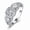 14K Yellow Gold Vermeil, variant on 1.75 Carat Round Cut Three Stone Diamond Wedding Band - Past Present Future Ring - Victorian - Vintage Wedding Ring Set - 925 Sterling Silver