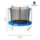 thumbnail image 2 of Brincolin Trampolin Tombling 4.26 m 14 pies Con Red de Seguridad the shop 4.26m/14 pies 4 patas, 2 of 11