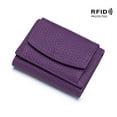 thumbnail image 1 of POINTERTECK Womens Rfid Blocking Wallet Small Genuine Leather Pocket Coin Purse Purple, 1 of 3