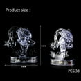 3D Puzzle saw Clear Twelve 12 Constellation Astrolog Flash LED Light
