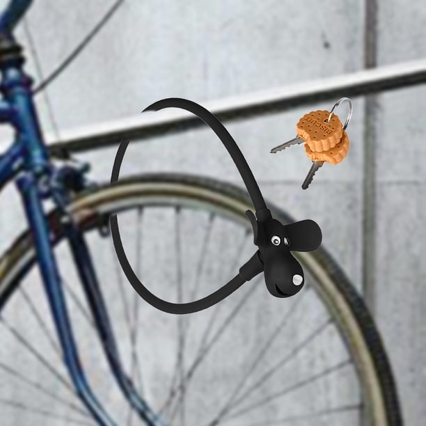 Candado para Bicicleta Colamx con 2 Llaves Negro