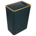 thumbnail image 3 of Bote de basura estrecho con tapa, bote de basura para baño, cubo de basura de plástico, cesto de basura de cocina, 3 of 5