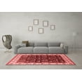 thumbnail image 3 of Ahgly Company Indoor Rectangle Oriental Red Industrial Area Rugs, 5' x 7', 3 of 4