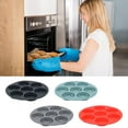 thumbnail image 2 of Pack of 2 Silicone Muffin Trays 7 Hole Nonstick Dessert Molds for Air Fryers Use, 2 of 10