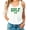 White Tank Top, variant on Golf Tank Top for Women and Teens Cute Trendy Coquette Bow Sleeveless Tee for Golfer Neon Pink Tank Top Medium