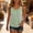Army Green, variant on Womens Summer Tops Scoop Neck Tank Tops Casual Sleeveless Button Front T Shirt Blouse